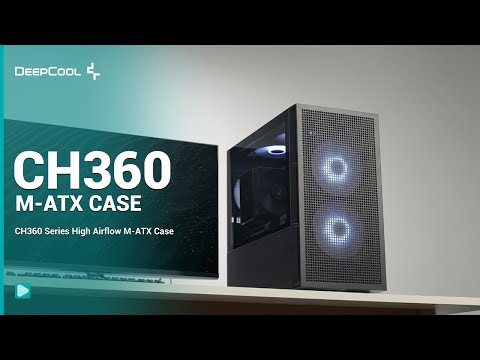 Купить Корпус DeepCool CH360 White (R-CH360-WHAPE3-G-1) без БП Корпус DeepCool CH360 White (R-CH360-WHAPE3-G-1) без БП