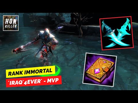 HoN Fayde TWIN BLADES with GRIMOIRE OF POWER - MVP