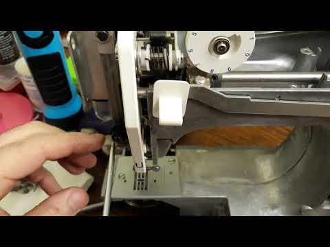 Carina Nähmaschine - Modell 8110 - Maschine erstellen - Teil 1 - صيانة ماكينة سينجر