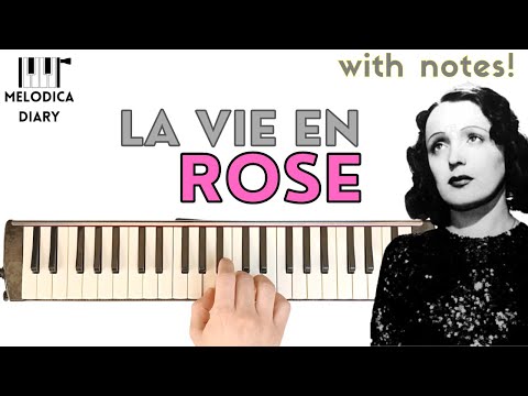 La Vie En Rose - Edith Piaf || Melodica Tutorial