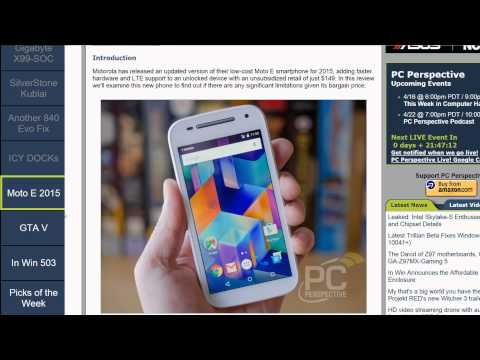 PC Perspective Podcast 345 - 04/16/15