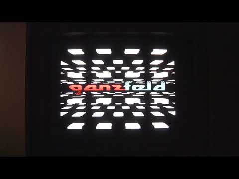 ZX Spectrum 128k Demo. Ganzfeld on real hardware and CRT.