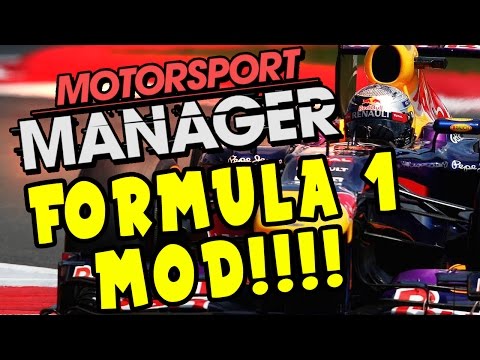 F1 MOD for MOTORSPORT MANAGER PC! - MERCEDES GP - HAMILTON AND ROSBERG FROM THE REAR OF THE GRID!