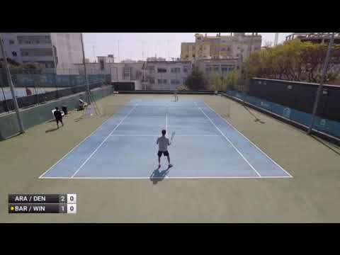 Pedro Araujo/Guy Den Ouden v (4)Alberto Barroso Campos/Benjamin Winter Lopez - doubles - LOULE 1°set