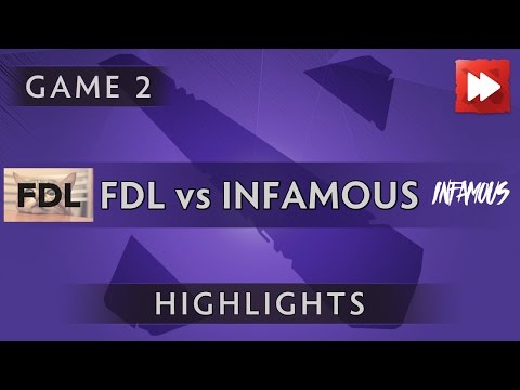 Friendship, Dedication, Love vs Infamous [Game 2] The Boston Major 2016 - Dota Highlights