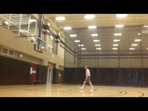 Old Man 59 Shooting Free Throws. 98 out of 100