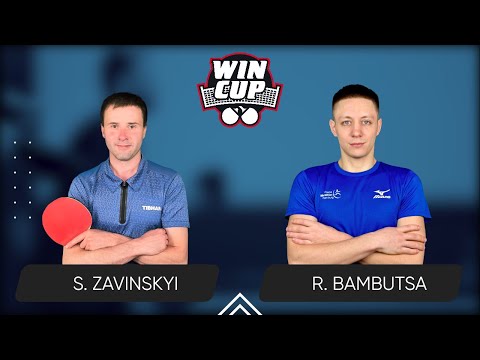22:30 Serhii Zavinskyi - Roman Bambutsa West 5 WIN CUP 12.06.2024 | Table Tennis WINCUP
