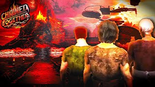 WE SUCK AT THIS DOGGONE GAME!! | Chained Together (Ft. @CrossGangGaming@FreeBandzRockyWrestling)