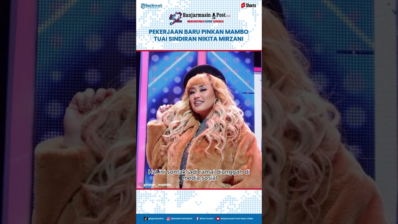 Pekerjaan Baru Pinkan Mambo Tuai Sindiran Nikita Mirzani, Live TikTok 24 Jam Lupa Anak