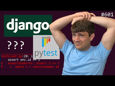 some weird django test database quirks
