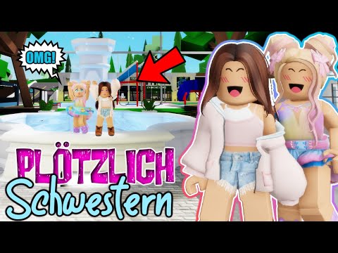 ISY & SANDY 👭🏻 are SUDDENLY SISTERS 😍 in BROOKHAVEN 🏡 Roblox Roleplay Story RP GERMAN