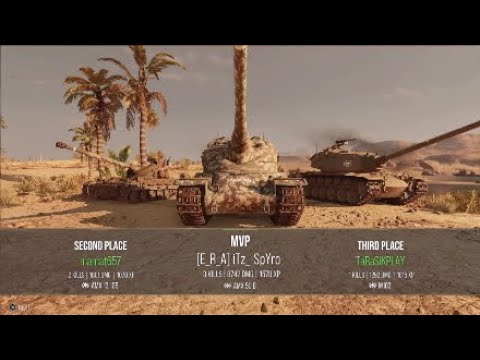 WOT Console AMX 50B 8.7k dmg