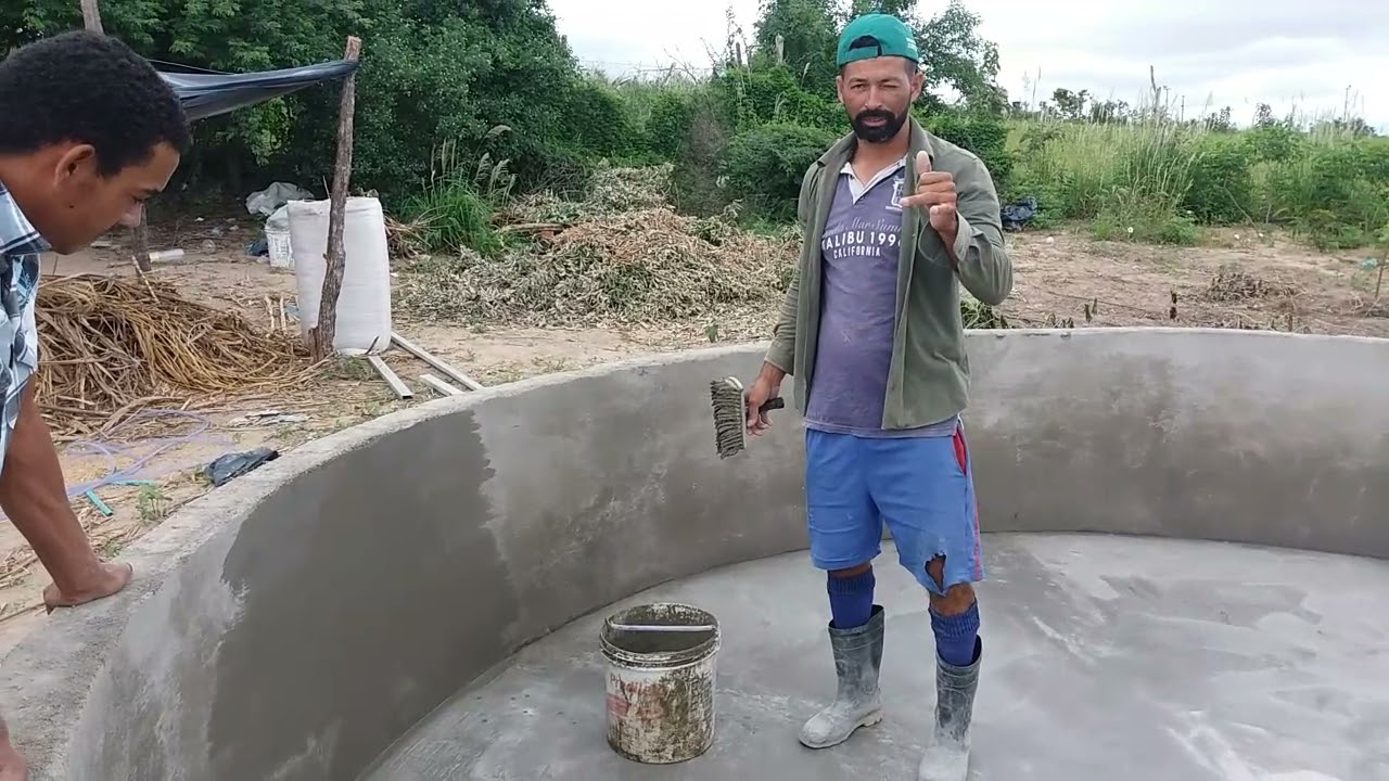 Sisteminha EMBRAPA - Tanque de peixes - passo a passo.