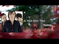 Keane - In your own time   lyrics