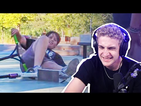 Reacting to the WORST Scooter Fails!
