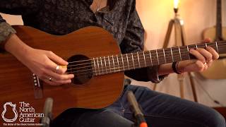 Video thumbnail for Iris OG Natural All Mahogany Acoustic Guitar Played By Brian Love (Part One) by Carter Vintage Backstage