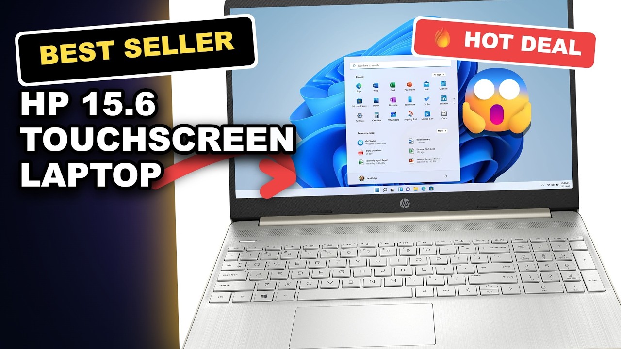 HP 15.6 Touchscreen Laptop Tested: 10-Core Intel Powerhouse Review review video
