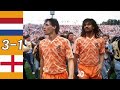 Netherlands 3 x 1 England (Gullit, Van Basten) ●UEFA Euro 1988 Extended Goals & Highlights HD