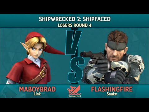 MaBoyBrad (Link) vs FlashingFire (Snake) - Shipwrecked 2 - Losers Round 4
