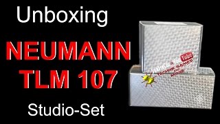 Video thumbnail for Neumann TLM 107 German ERSTKONTAKT Unboxing Neumann TLM107 Kondensator Mikrofon by SunFinCol