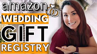 how to setup an amazon wedding gift registry