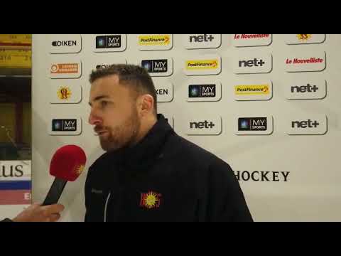 15.02.2022 HC Sierre – EHC Viège 4-3 après prolongation Kyllian Guyenet