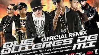 Ñengo Flow Ft Gotay , Nova  Jory, J Alvarez  Farruko @ Que Quieres De Mi (Remix)