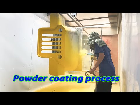 Make your own electric Jeep Wrangler part 11: Powder coating process