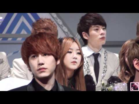 [HD Fancam] 111229 (Kyuhyun Focus) During BE MY BABY & STEP (SBS Gayo Daejun)