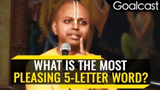 The 5-Letter Secret to a Worry-Free Life | Gaur Gopal Das | Goalcast