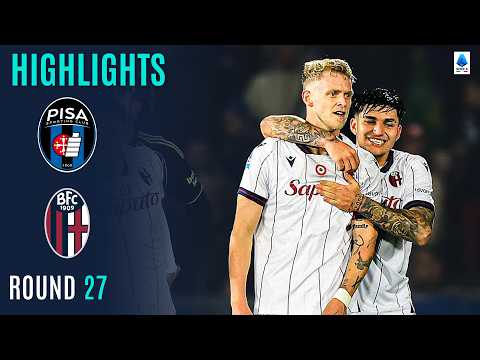 PISA-BOLOGNA | HIGHLIGHTS | Last-Minute Winner! | Serie A 2025/26