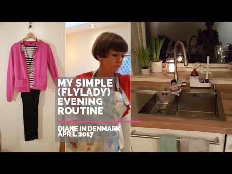 The Flylady EVENING ROUTINE - tips and tricks! Video