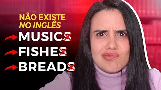 7 palavras que NÃO TEM PLURAL no INGLÊS