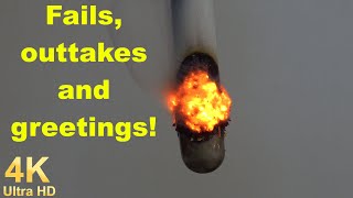 Fails, outtakes and greetings! :)