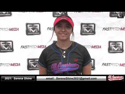 2021 Serena Shine Committed San Diego Christian  Slapper, Outfielder Softball Skills Video - AASA 18