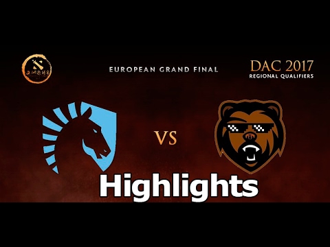 Liquid vs Bears. DAC 2017 - EU Qualifiers Final