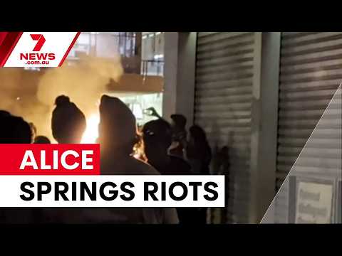 Alice Springs shattered after child murder and riots | 7NEWS