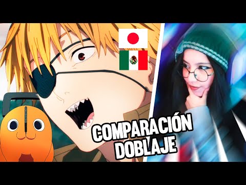 REACCION AL DOBLAJE DE CHAINSAW MAN JAPONES VS LATINO