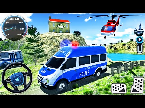 US Police Car Chase Driver Simulator - Offroad Police Van Chasing Crime Driving - Android GamePlay
