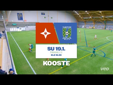 KOOSTE: TPV – Tampere United / Harjoitusottelu / 19.1.2025 / Pirkkahalli C