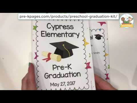 Printable Preschool Graduation Program