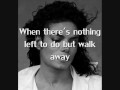 Don't walk away - Michael Jackson [lyrics]