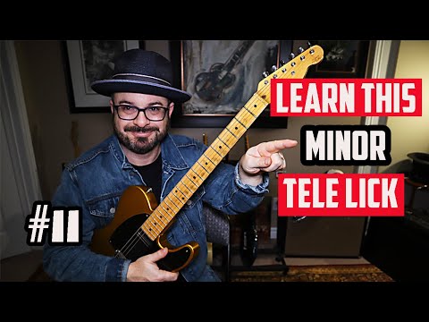 Learn this A minor Country Guitar Lick #11