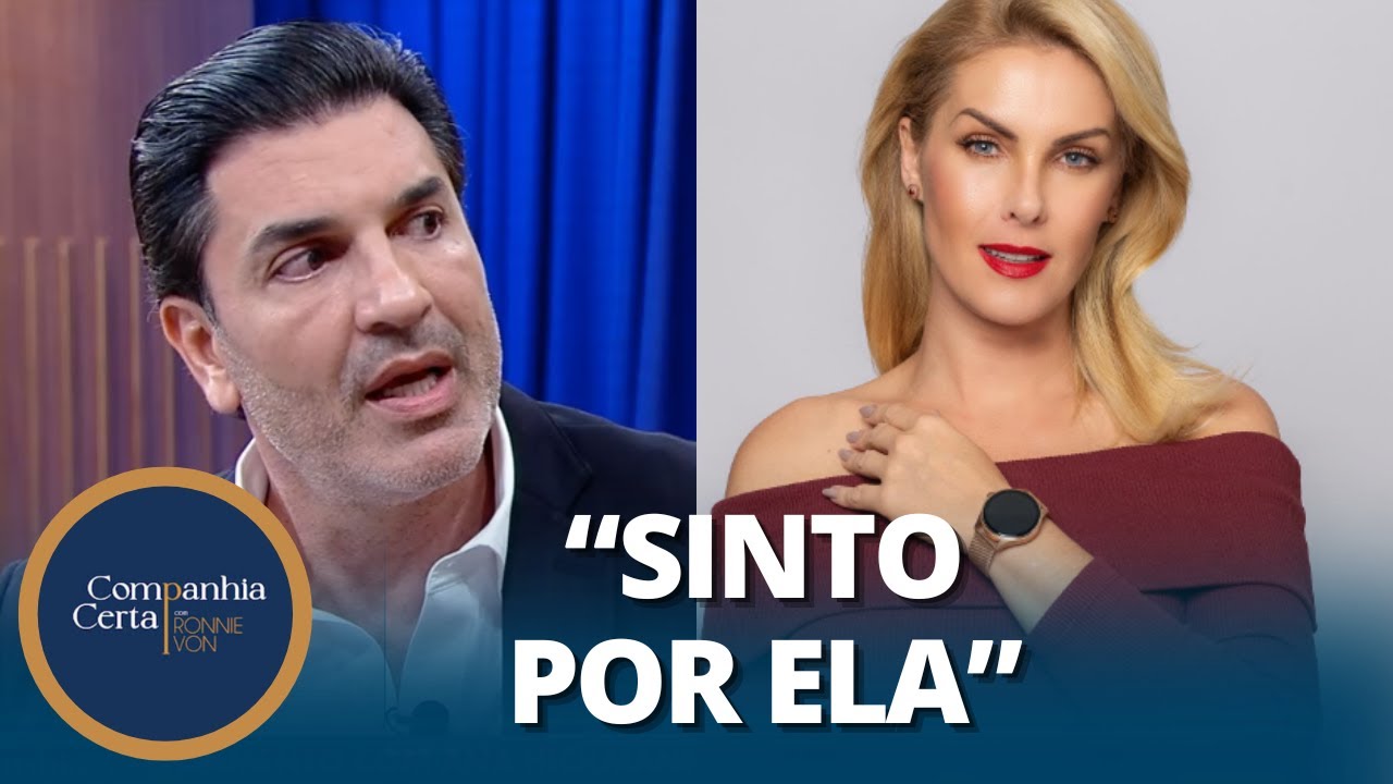 Edu Guedes: “As pessoas não tem ideia o que a Ana Hickmann está passando”