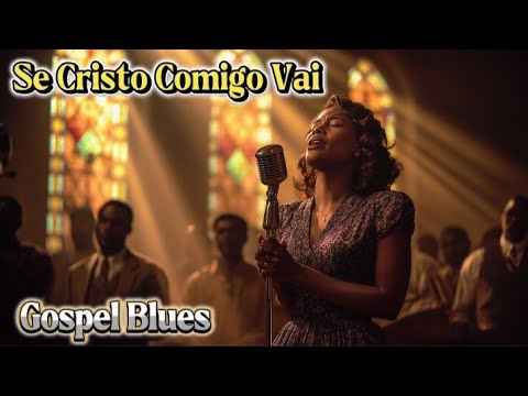 Gospel Blues 1959- Hino 515 "Se Cristo Comigo Vai" (Harpa Cristã) | Com Letra