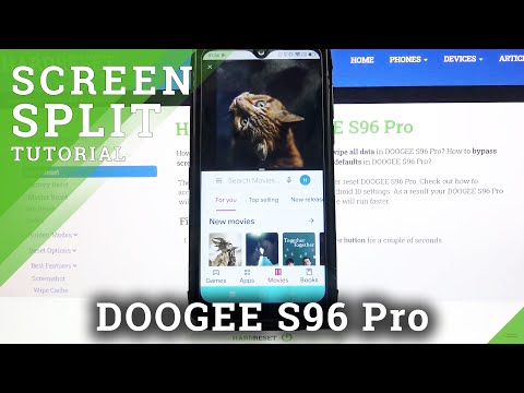 How to Split Screen in DOOGEE S96 Pro – Create Double Screen