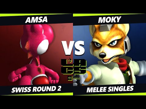 LACS 5 - aMSa (Yoshi) Vs. Moky (Fox) Smash Melee - SSBM
