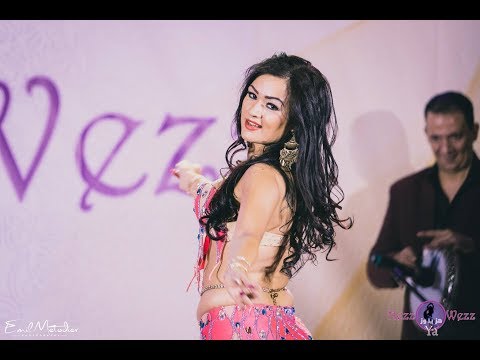 Warda & Khaled Badawy Ориенталски танци Hezz Ya Wezz festiva l  وردة البلغارية وخالد بدوي رقص شرقي