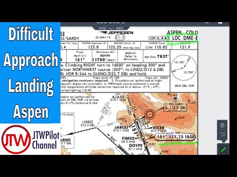 Difficult PilotView Mountain ⛰️ Approach and Landing Aspen