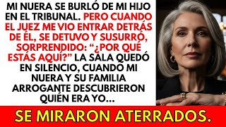 Cuando entré al tribunal, el juez se quedó en shock: “¿Por qué estás aquí?” Lo que nadie sabía era..